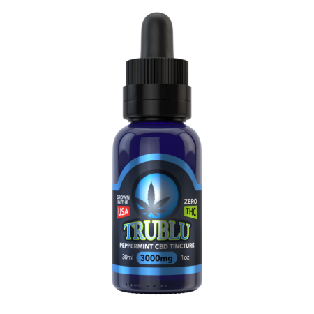 BMH TRUBLUE Pepermint 3000mg Front 450x450 1