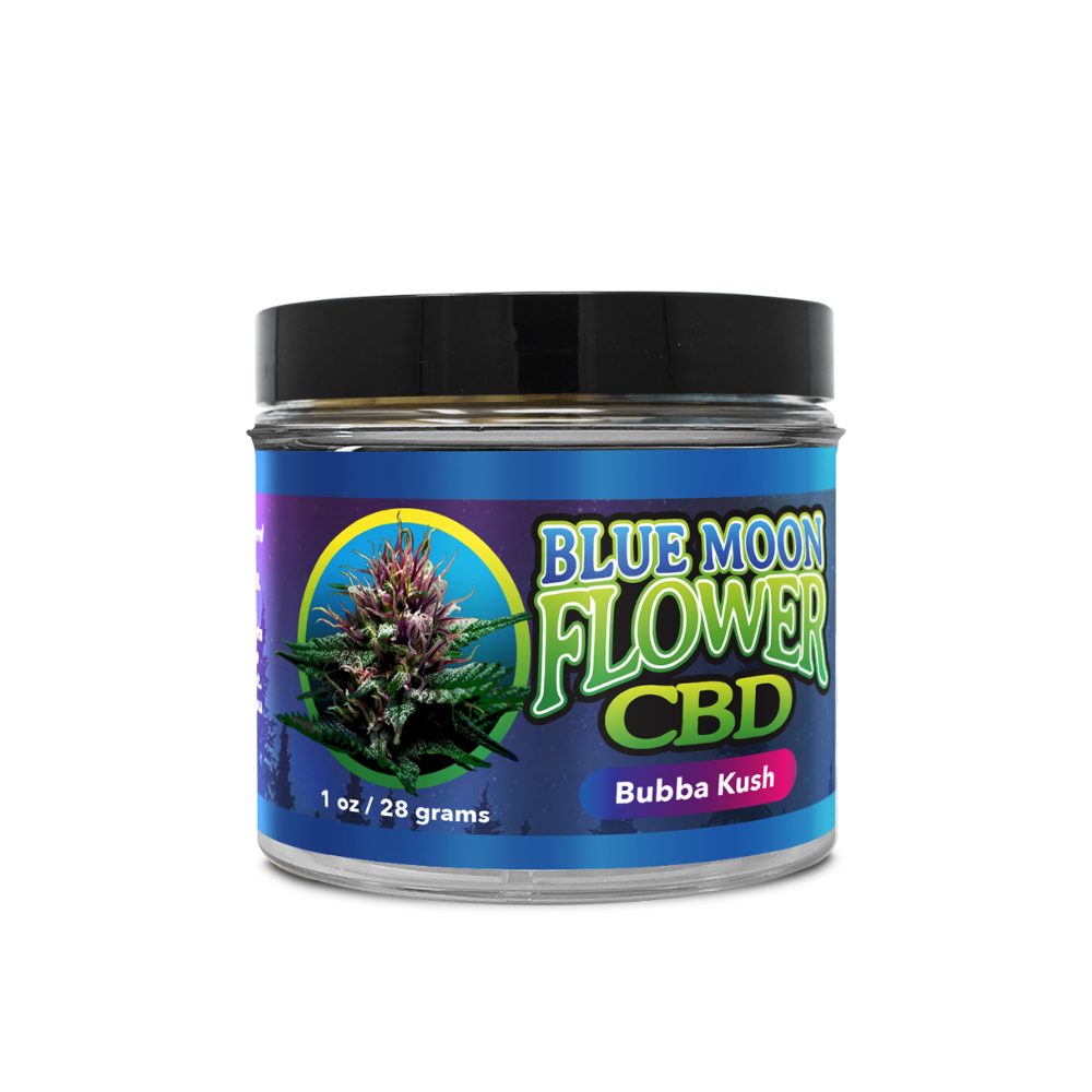 Blue Moon Hemp CBD Flower Bubba Kush 1oz 9e669468 cc17 4e66 b9ae 4ad03168c4ee