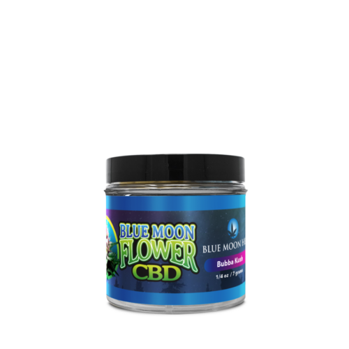 Blue Moon Hemp CBD Flower Bubba Kush QUARTERoz Blue Moon Hemp CBD Flower Bubba Kush QUARTERoz