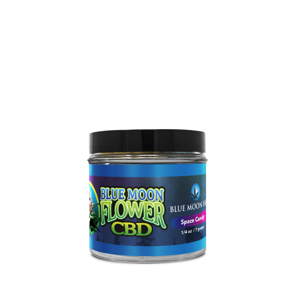 Blue Moon Hemp CBD Flower Space Candy QUARTERoz