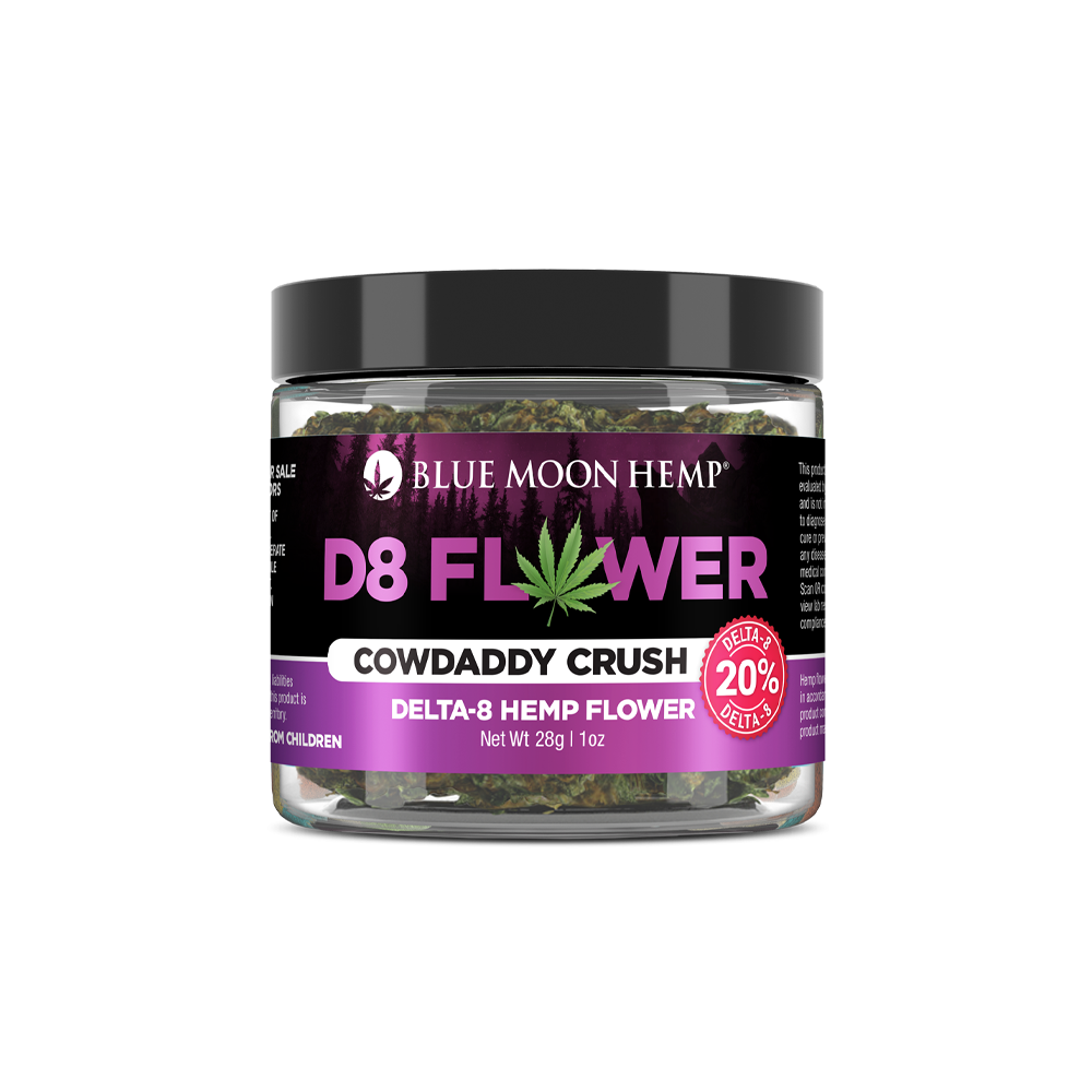 Blue Moon Hemp Delta 8 Flower 28g Cowdaddy