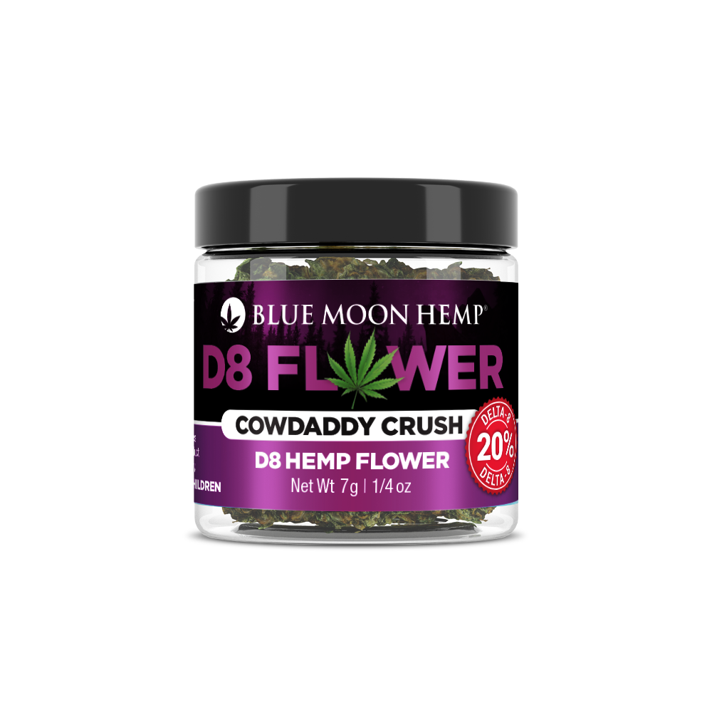 Blue Moon Hemp Delta 8 Flower 7g Cowdaddy