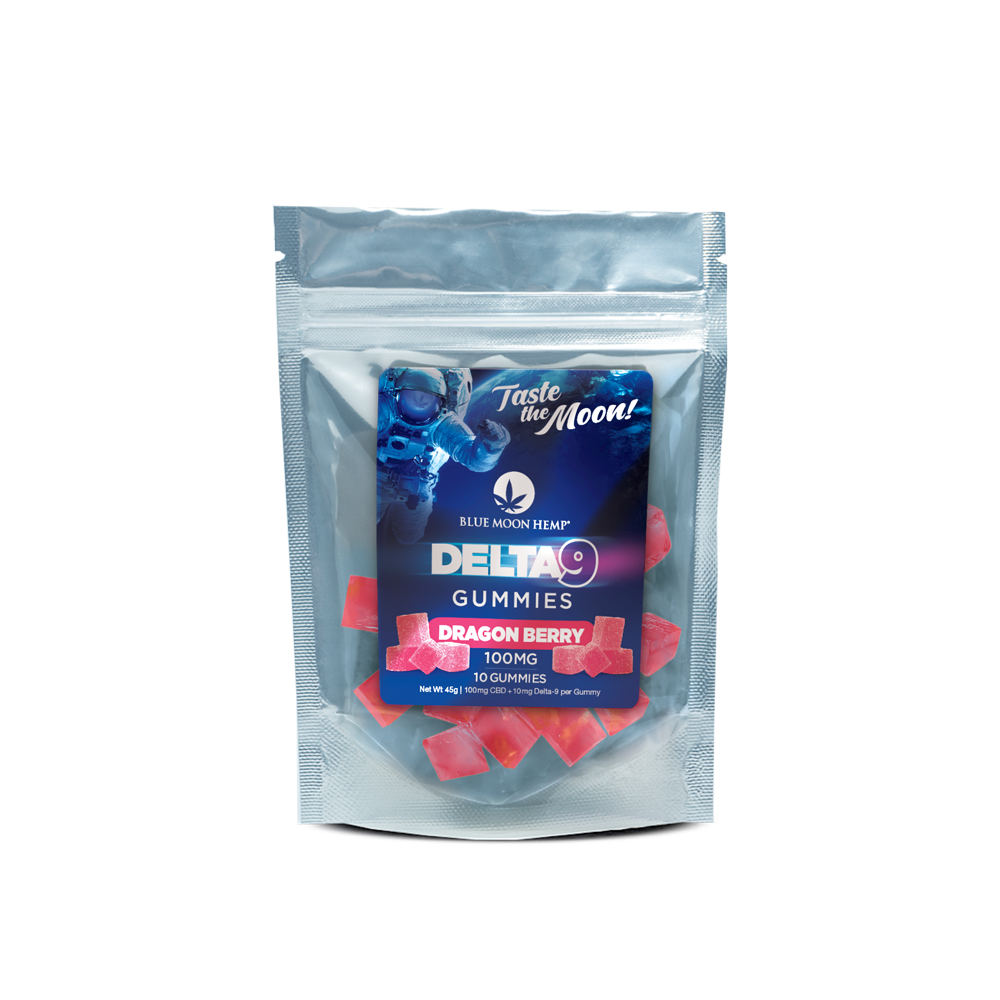 D9 Gummy DragonBerry 100mg POUCH