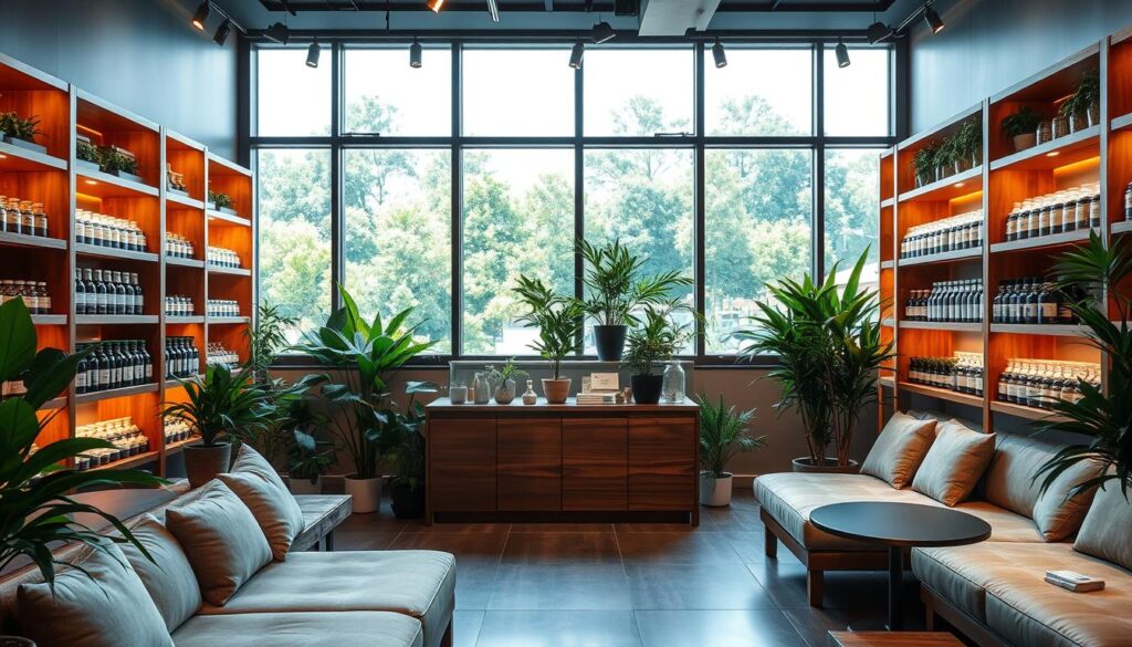 comfortable dispensary atmosphere