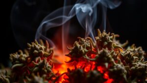 combustion temp of cannabis